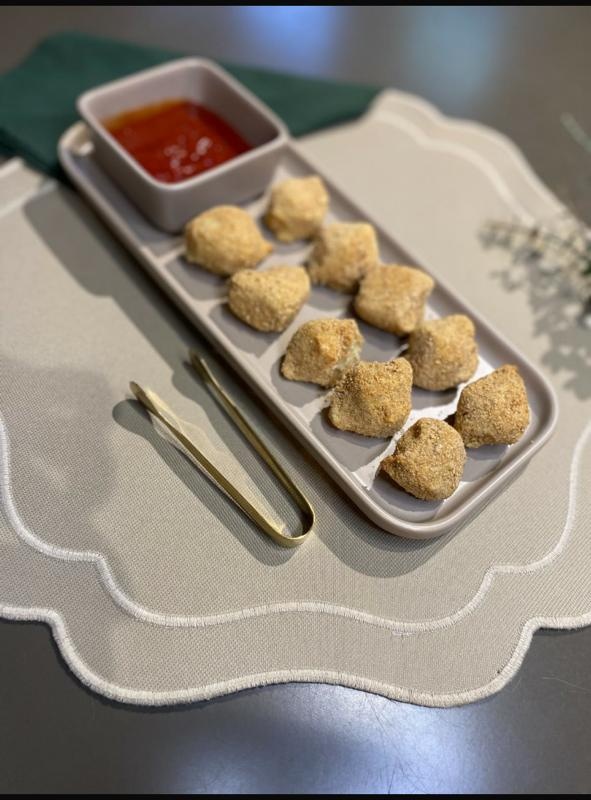 Coxinha de frango low carb