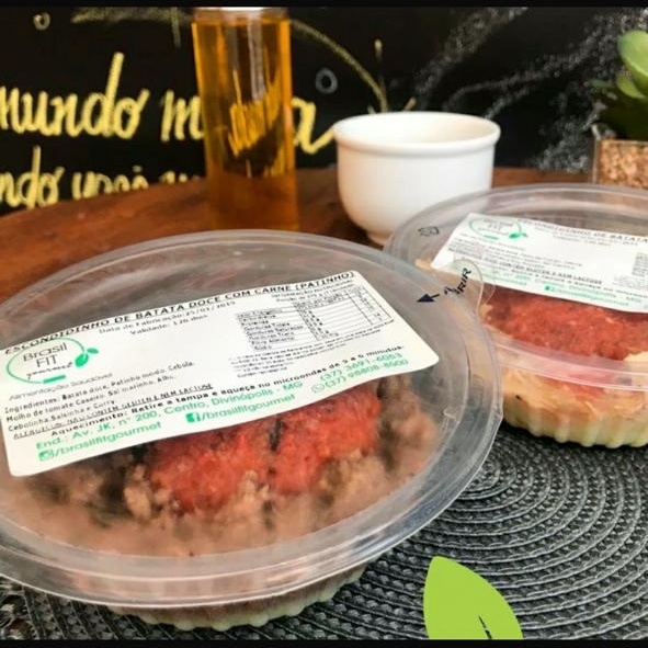 Escondidinho de batata-doce com carne